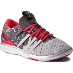 Buty ASICS - Gel-Fit Yui S750N Glacier/Paradise Green/Diva Pink 9687. Szare buty do fitnessu damskie marki Asics, z materiału. W wyprzedaży za 279,00 zł.