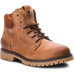 Trapery WRANGLER - Yuma WM182004 Rust 69. Pomarańczowe buty zimowe męskie Wrangler, ze skóry. W wyprzedaży za 279,00 zł.