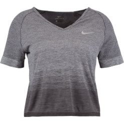 Nike Performance Koszulka sportowa anthracite/wolf grey/dark grey. Szare topy sportowe damskie marki Nike Performance, m, z materiału. W wyprzedaży za 167,40 zł.
