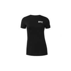 T-shirty z krótkim rękawem Reebok Sport Koszulka UFC Logo. Czarne bluzki sportowe damskie Reebok Sport, m, z krótkim rękawem. Za 99,95 zł.