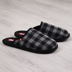 Kapcie męskie filcowe szare Big Star EE176002. Szare klapki męskie . Za 59,99 zł.