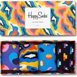 Skarpetki męskie: Happy Socks – Skarpety Pop (4-pack)