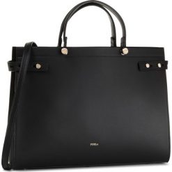 Torebka FURLA - Lady M 1021309 B BWF8 R74 Onyx. Czarne torebki klasyczne damskie Furla, bez wzorów, ze skóry, klasyczne, duże, bez dodatków. W wyprzedaży za 1539,00 zł.