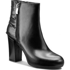 Buty zimowe damskie: Botki OLEKSY – 374/575 Czarny