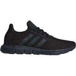Adidas Originals Swift Run Tenisówki Czarny. Czarne trampki męskie adidas Originals, bez wzorów, z materiału, bez zapięcia. Za 385,95 zł.