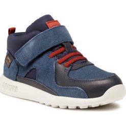 Sneakersy CAMPER - Driftie Kids K900218-003 Multicolor. Niebieskie trampki chłopięce Camper, bez wzorów, ze skóry, na rzepy. Za 329,00 zł.