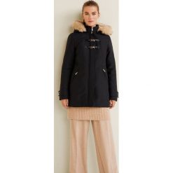 Mango - Kurtka Hours. Szare bomberki damskie Mango, l, z haftami, z bawełny, z kapturem. Za 399,90 zł.