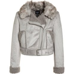 Kurtki chłopięce: New Look 915 Generation CROPPED FLUFFY JACKET Kurtka przejściowa grey