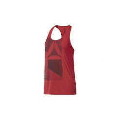 Topy na ramiączkach / T-shirty bez rękawów Reebok Sport Koszulka bez rękawów ACTIVCHILL Graphic. Czerwone topy damskie Reebok Sport, s, bez wzorów, bez kołnierzyka. Za 139,00 zł.