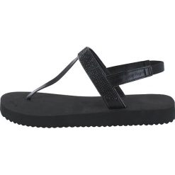Chodaki damskie: Japonki "Slim Glam" w kolorze czarnym