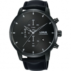 Zegarek Lorus RM363EX9 męski czarny. Czarne zegarki męskie Lorus. Za 413,00 zł.