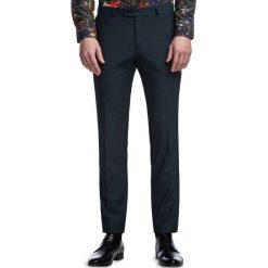 Spodnie LEONARDO GDZS900286. Zielone spodnie męskie Giacomo Conti, m, bez wzorów. Za 399,00 zł.
