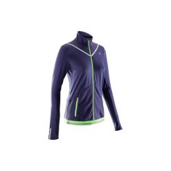 Bluza KIPRUN WARM. Fioletowe bluzy rozpinane damskie KALENJI. Za 119,99 zł.