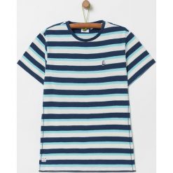 OVS - T-shirt dziecięcy 146-170 cm. Niebieskie t-shirty chłopięce OVS, bez wzorów, z bawełny, bez rękawów. Za 59,90 zł.