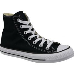 Converse Chuck Taylor All Star Hi M9160C trampki męskie czarne 44. Czarne trampki męskie Converse, bez wzorów, z tkaniny, retro, bez zapięcia. W wyprzedaży za 269,99 zł.