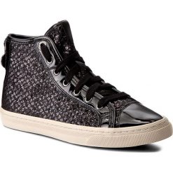 Sneakersy GEOX - D N. Club E D5458E 0EWHH C9997 Black. Czarne półbuty damskie Geox, ze skóry ekologicznej. W wyprzedaży za 249,00 zł.
