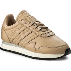 Buty adidas - Haven CQ3035 Stpanu/Stpanu/Owhite. Brązowe buty sportowe damskie Adidas, bez wzorów, ze skóry, eleganckie, bez obcasa, na płaskiej podeszwie, bez zapięcia. W wyprzedaży za 369,00 zł.