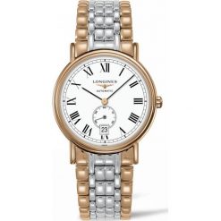 LONGINES Presences L4.805.1.11.7. Białe zegarki męskie marki LONGINES, srebrne. Za 5700,00 zł.