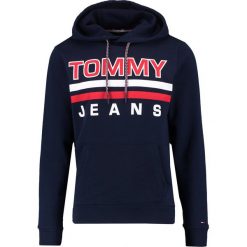 Kardigany męskie: Tommy Jeans ESSENTIAL GRAPHIC HOODIE Bluza z kapturem black iris