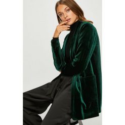 Answear - Żakiet Heritage. Czarne marynarki i żakiety damskie ANSWEAR, m, z dzianiny, casualowe. Za 249,90 zł.