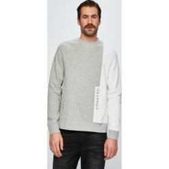 Armani Exchange - Bluza. Szare bluzy męskie Armani Exchange, s, z nadrukiem, z bawełny, z okrągłym kołnierzem, bez rękawów, bez kaptura. W wyprzedaży za 299,90 zł.