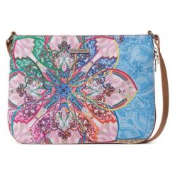 Desigual Torebka Damska Bols Mexican Cards Mo, Wielobarwna. Szare torebki klasyczne damskie marki Desigual, bez wzorów, bez dodatków. Za 249,00 zł.