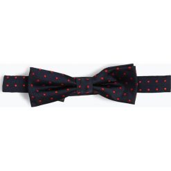 Finshley & Harding London - Muszka męska z jedwabiu, niebieski. Niebieskie muszki męskie marki Finshley & Harding London, na co dzień, bez wzorów, z jedwabiu. Za 99,95 zł.
