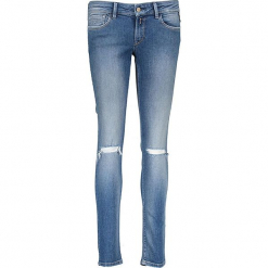 Dżinsy "Luz" - Skinny fit - w kolorze błękitnym. Niebieskie rurki damskie Replay. W wyprzedaży za 217,95 zł.