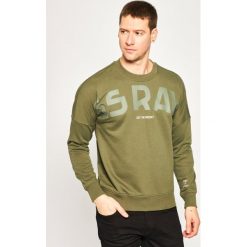 Bluza G-Star Raw Heavy Sherland D16473-A613-B111. Zielone bluzy męskie G-Star RAW, m, bez wzorów, z bawełny, retro, bez kołnierzyka, bez rękawów, bez kaptura. W wyprzedaży za 249,00 zł.