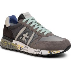 Sneakersy PREMIATA - Lander 4586 Grey. Szare sneakersy męskie Premiata, na co dzień, bez wzorów, z zamszu, eleganckie, bez zapięcia. Za 869,00 zł.