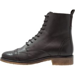Botki damskie lity: SPM ALLY Botki sznurowane black