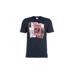 T-shirty z krótkim rękawem Ben Sherman GUITAR FLYERS T-SHIRT. Niebieskie t-shirty męskie Ben Sherman, xxl, bez wzorów, bez kołnierzyka, krótkie. Za 143,20 zł.
