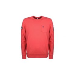 Bluzy Timberland OYGEF TR4 / Eastham Badge Crew. Czerwone bluzy męskie Timberland, s, bez wzorów, bez kołnierzyka, bez rękawów, bez kaptura. Za 249,00 zł.