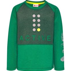 Bluza "Sebastian 610" w kolorze zielonym. Zielone bluzy chłopięce rozpinane LEGO Wear. W wyprzedaży za 82,95 zł.