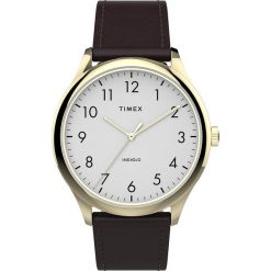 Timex - Zegarek TW2T71600. Pomarańczowe zegarki męskie Timex, ze stali. Za 329,90 zł.