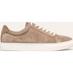 Vagabond - Buty skórzane Paul. Brązowe sneakersy męskie Vagabond, ze skóry, na sznurówki. W wyprzedaży za 329,90 zł.