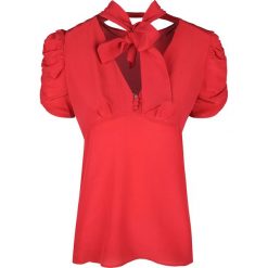 Pinko Bluzka "Bacchetta". Bluzki damskie Pinko, na imprezę, bez wzorów, bez kołnierzyka, z krótkim rękawem. Za 299,00 zł.