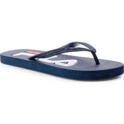 Japonki Fila Troy Slipper Wmn 1010349.29Y. Niebieskie klapki damskie Fila, bez wzorów, bez obcasa. Za 39,00 zł.