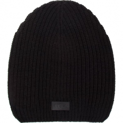 Czapka UGG - M Cardi Stitch Hat 17514 Black. Czarne czapki zimowe damskie marki Ugg, z materiału. Za 209,00 zł.