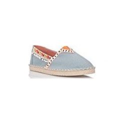 Espadryle Coolway ALPARGATA CELESTE. Niebieskie espadryle damskie marki Coolway, bez wzorów, bez obcasa. Za 123,69 zł.