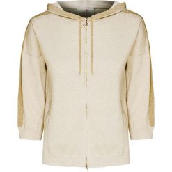 Bluza DEHA HARMONIC Beżowy|Złoty. Brązowe bluzy damskie z kieszeniami marki Deha, z dzianiny. Za 760,00 zł.