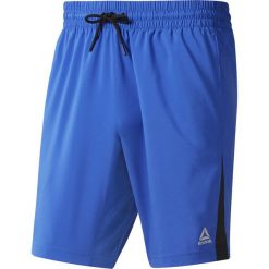 MĘSKIE SZORTY REEBOK WORKOUT WOVEN (XXL). Spodenki i szorty męskie Reebok, s, bez wzorów, ze skóry. W wyprzedaży za 79,99 zł.