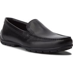 Mokasyny GEOX - U MOnet W 2Fit A U72Q6A 00043 C9999 Black. Czarne mokasyny męskie Geox, ze skóry, klasyczne. W wyprzedaży za 349,00 zł.