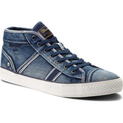 Sneakersy WRANGLER - Starry Mid Denim WF08626NT Blue/Denim 284. Niebieskie sneakersy męskie Wrangler, na co dzień, z tworzywa sztucznego, eleganckie. W wyprzedaży za 179,00 zł.