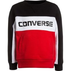 Converse COLOURBLOCK CREW Bluza red. Czerwone bluzy chłopięce marki Converse, z bawełny. W wyprzedaży za 170,10 zł.