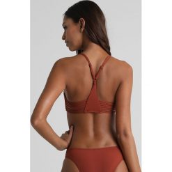 Stroje dwuczęściowe damskie: Seafolly ACTIVE MULTI ROULEAU BRALETTE Góra od bikini burnt amber