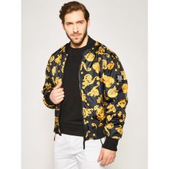 Kurtka bomber Versace Jeans Couture C1GVB9B7. Czarne kurtki męskie Versace Jeans Couture, m, bez wzorów, z poliesteru, bez kaptura. Za 1849,00 zł.