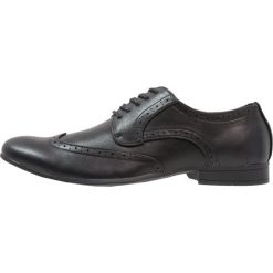 Buty wizytowe męskie: Feud London WINGCAP BROGUE Eleganckie buty black