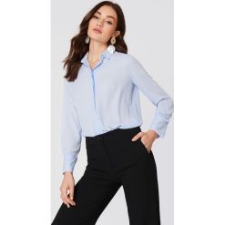Koszule body: MANGO Koszula z krytymi guzikami – Blue