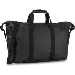 Torba RAINS - 1320 Black. Czarne torby męskie skórzane Rains, bez wzorów, ze skóry ekologicznej. W wyprzedaży za 239,00 zł.